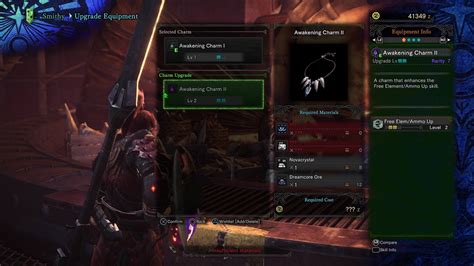 free element charm mhw.